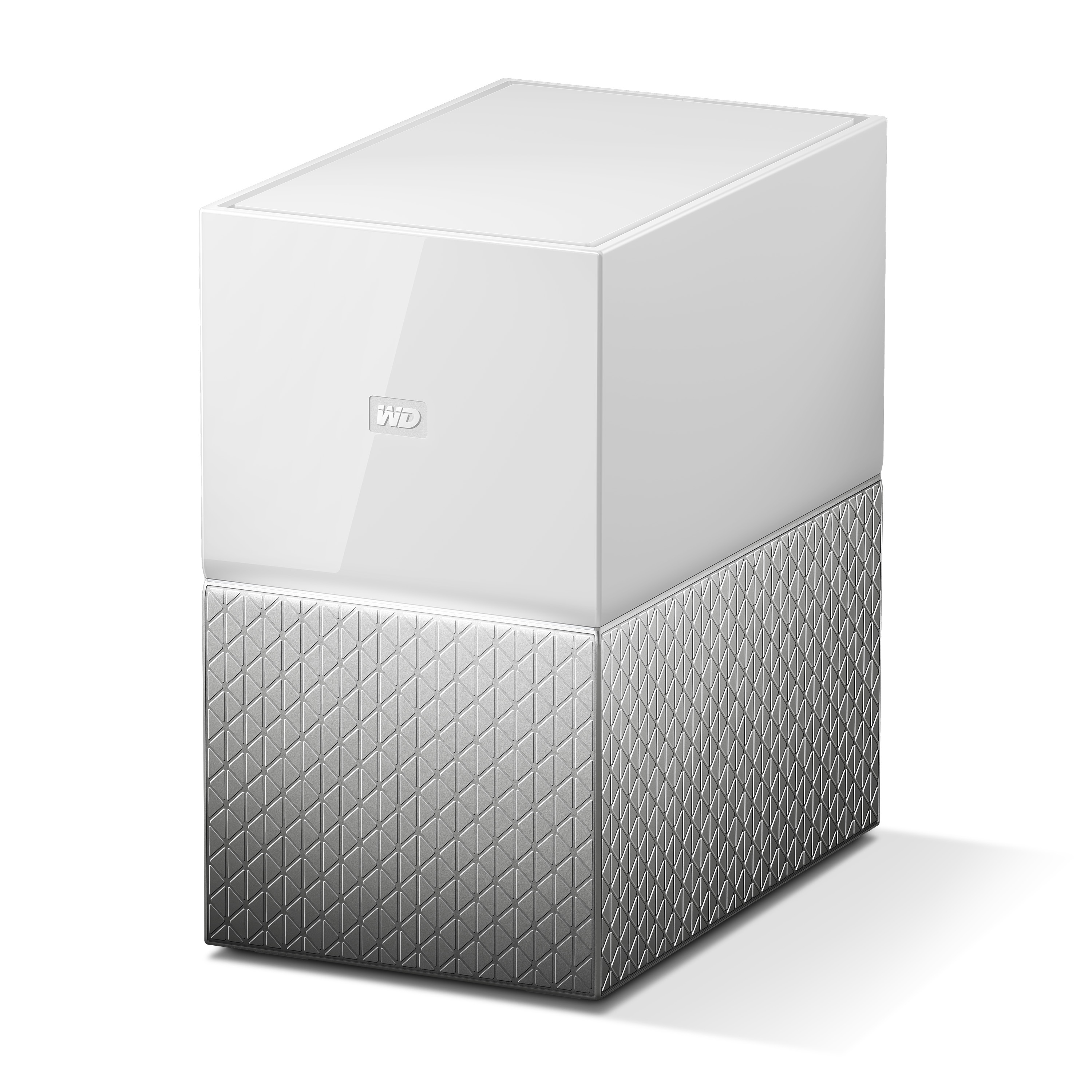 WD My Cloud™ Home Duo, 16 TB, NAS 3,5 Zoll Anzahl Festplattenschächte: 2 Weiß}