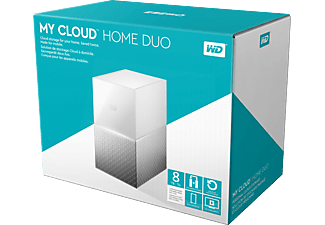 WESTERN DIGITAL WD My Cloud Home Duo Externe Festplatte 8 TB, 3,5 Zoll