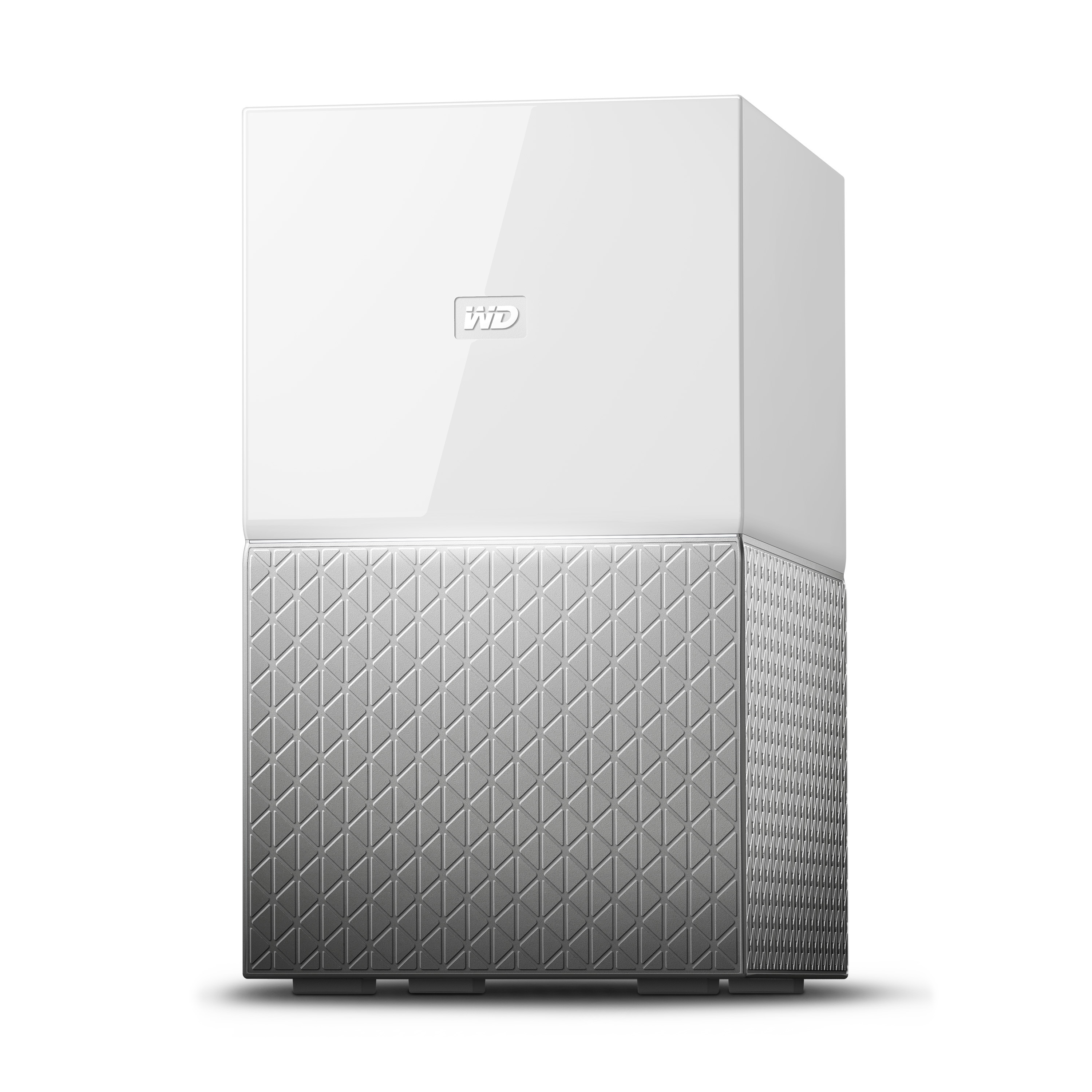 WD My Cloud™ Home Duo, 16 TB, NAS 3,5 Zoll Anzahl Festplattenschächte: 2 Weiß}