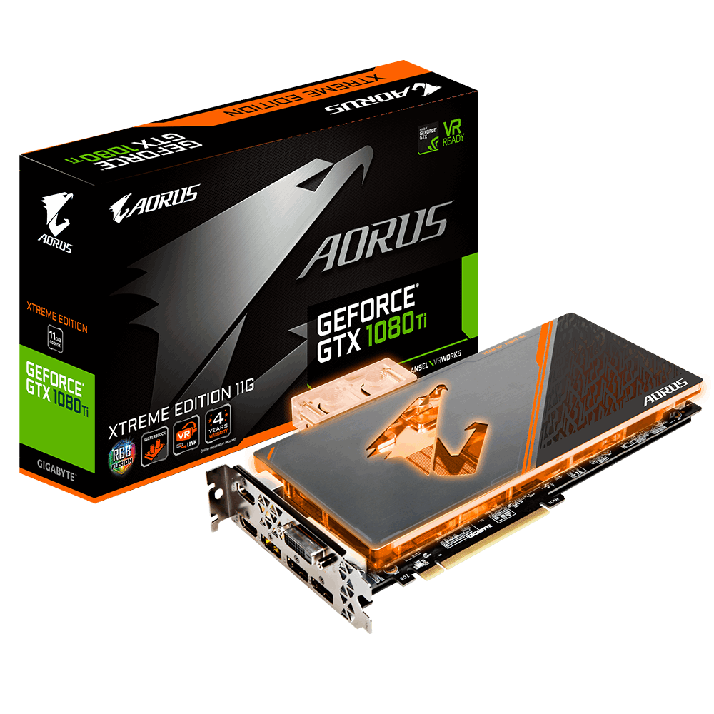 GIGABYTE AORUS GTX 1080 TI WATERFORCE XTREME 11GB Ekran Kartı