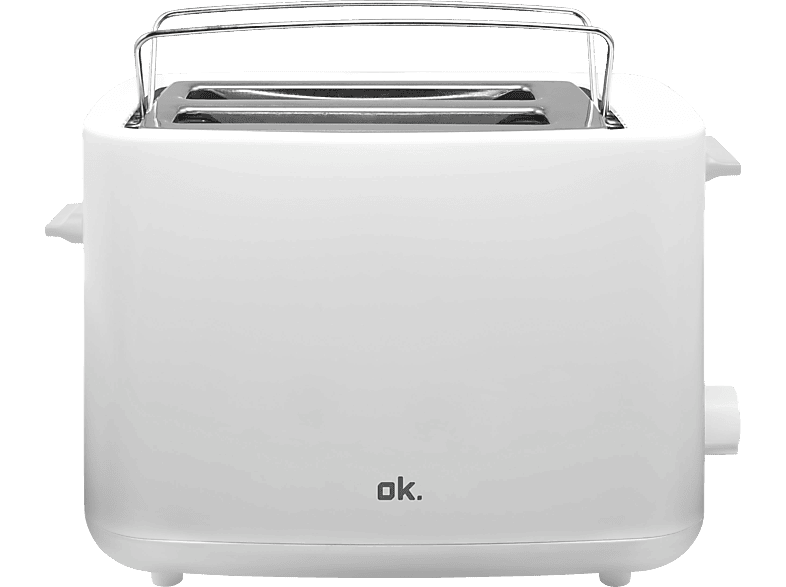 Toaster OTO 2311 Toaster (870 Watt, Schlitze: 2) Weiß/Silber | MediaMarkt