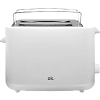 OK. OTO 2311 Toaster Weiß/Silber (870 Watt, Schlitze: 2)