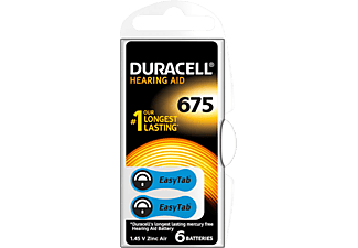 DURACELL 6'lı İşitme Cihazı Pili 675