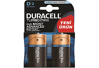 DURACELL Turbo Max D Boy Pil 2'li