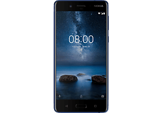 NOKIA 8 - Smartphone (5.3 ", 64 GB, Blu temperato)