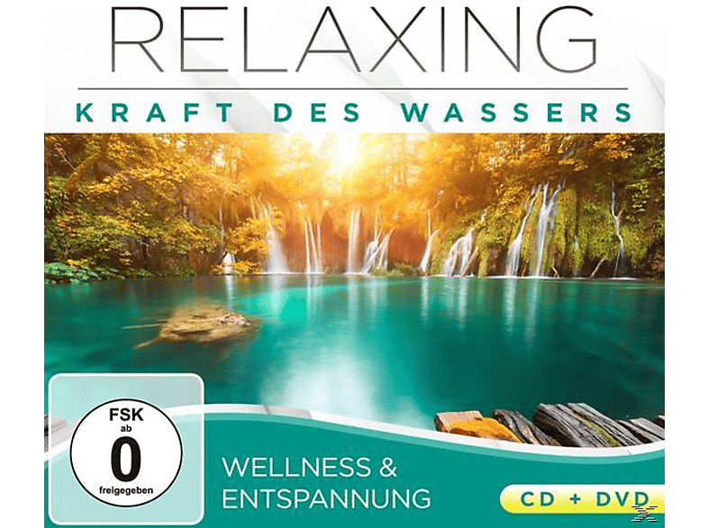 Relaxing - Kraft Video + Entspannung Wellness Wassers DVD - & CD des