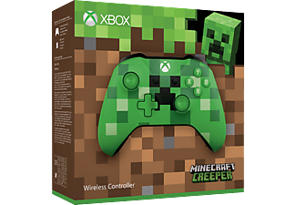 MICROSOFT XONE CONTROLLER MINECRAFT GREEN - Controller („Creeper“-Design)