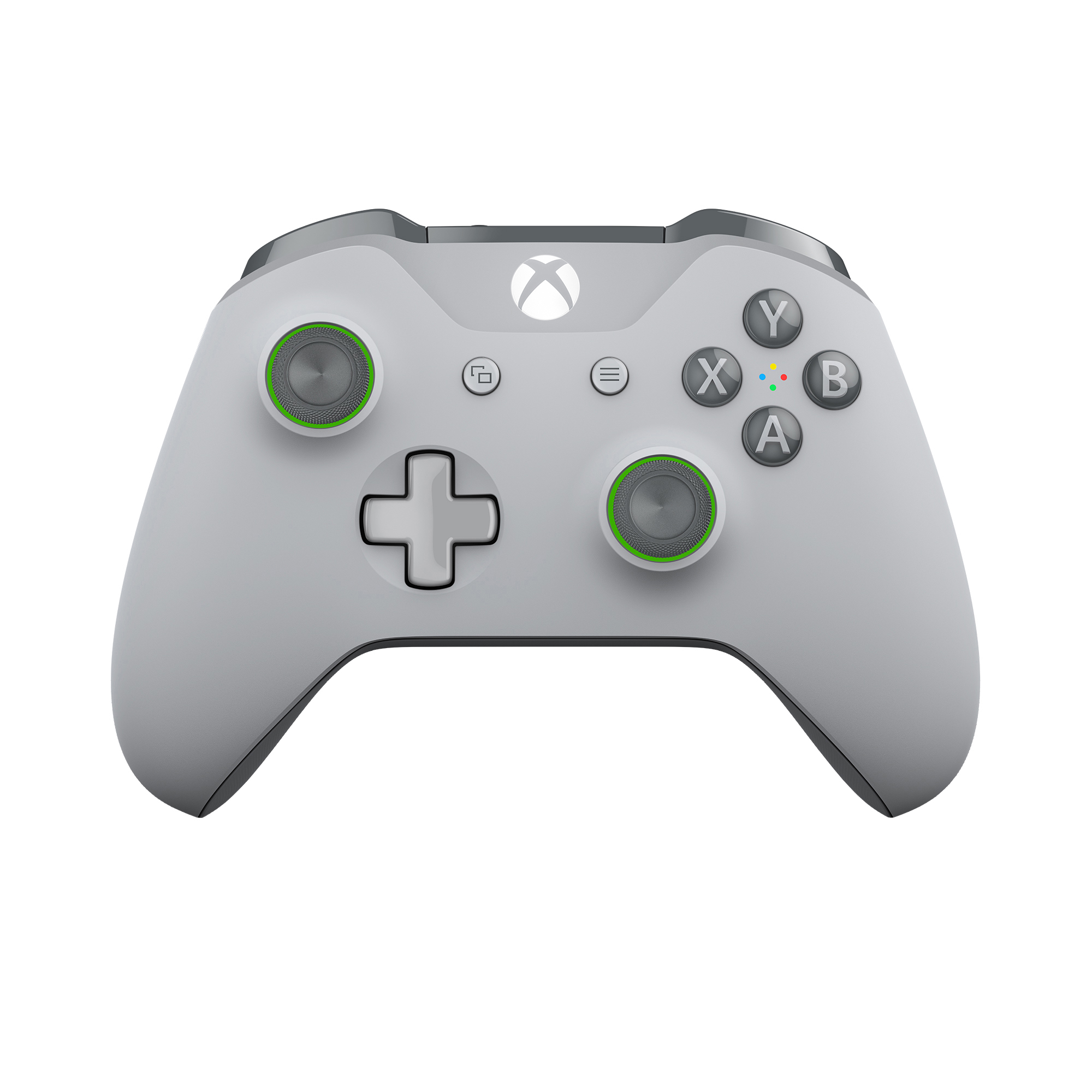 MICROSOFT Xbox One Wireless Controller Grau/Grün für Xbox One, PC