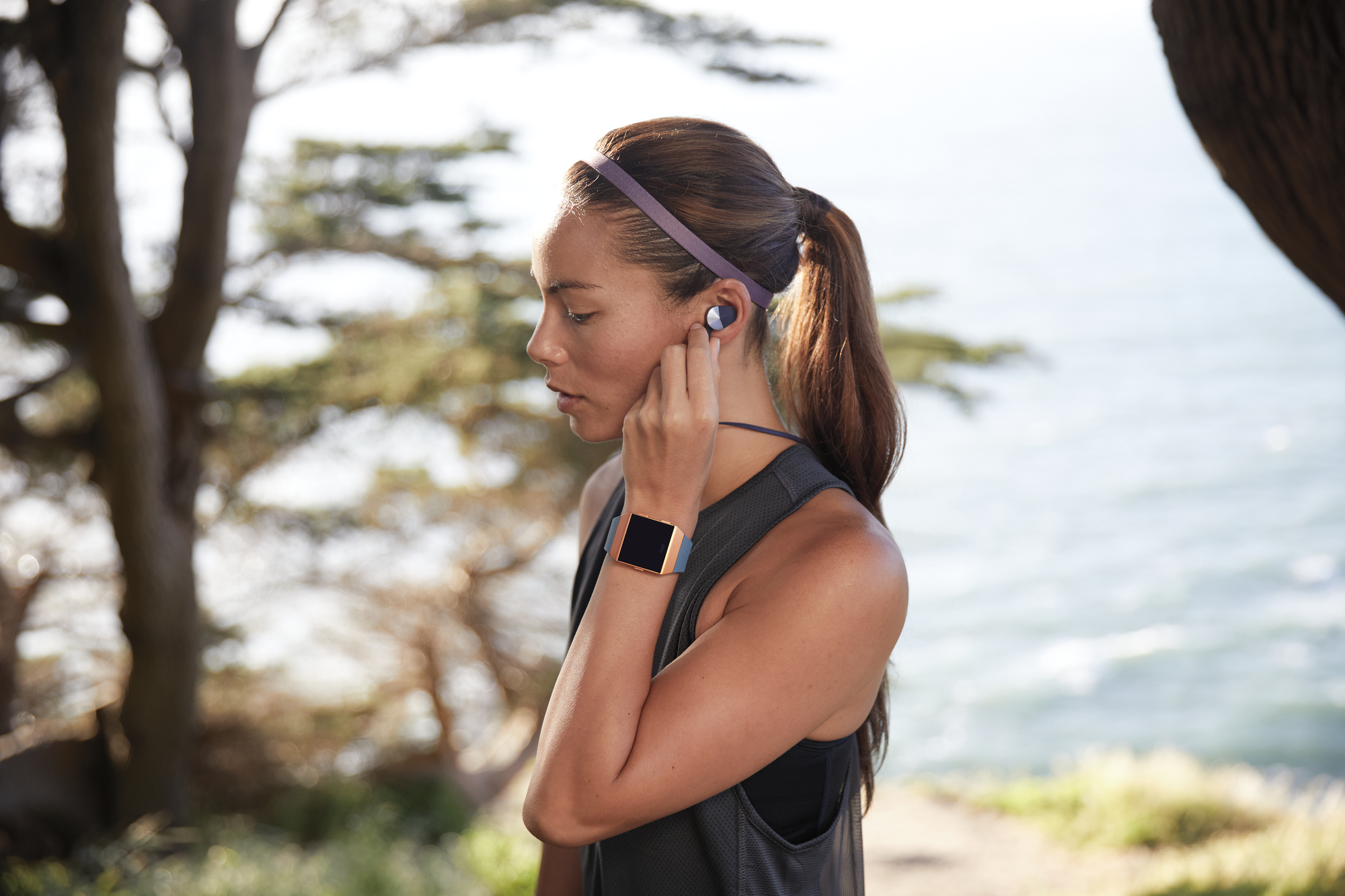 FITBIT Ionic Grijs/Oranje