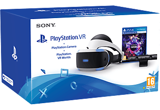 SONY PlayStation VR szemüveg + kamera + VR Worlds