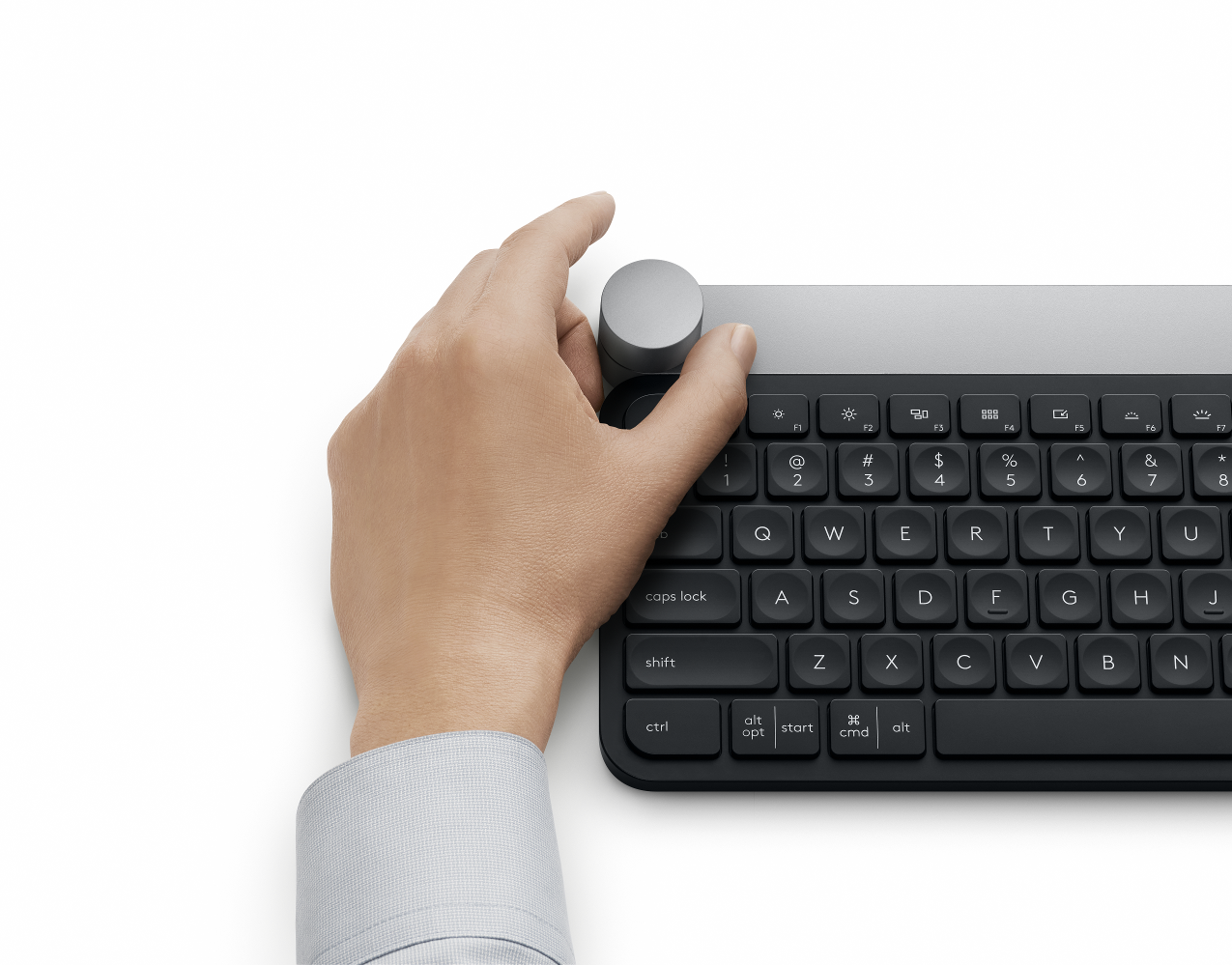 LOGITECH Clavier sans fil Craft programmable AZERTY Noir (920-008499)
