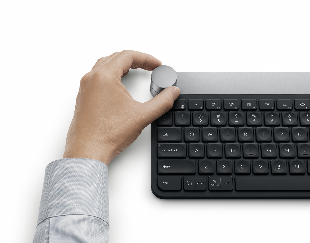 LOGITECH Clavier sans fil Craft programmable AZERTY Noir (920-008499)