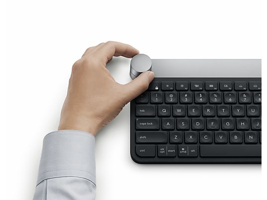 LOGITECH Clavier Craft contrôle contextuel AZERTY BE