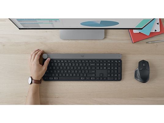 LOGITECH Craft Toetsenbord met creatieve input AZERTY BE