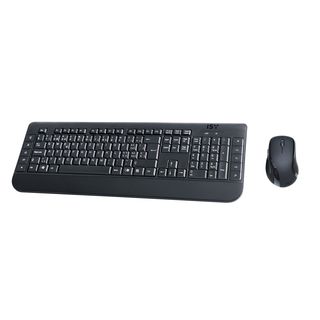 ISY IDE-3100-CH WLESS BLACK - Tastatur & Maus (Schwarz)