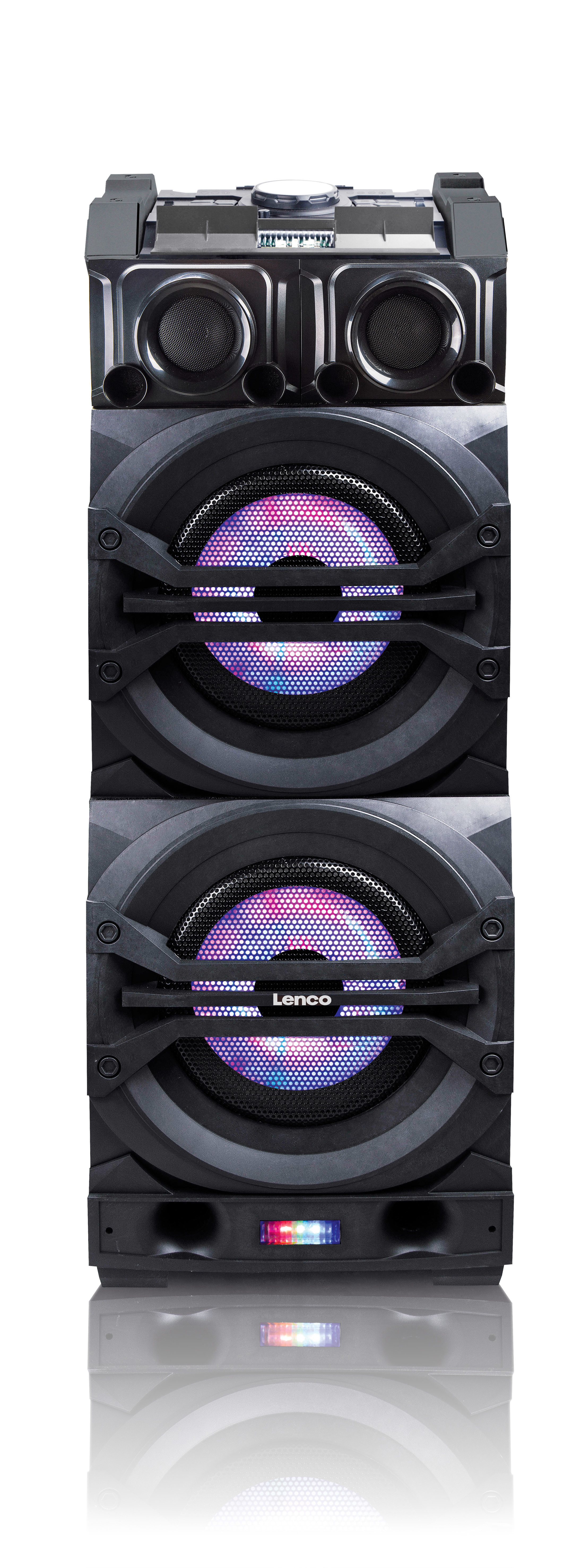 LENCO PMX-350 High Power Kompaktanlage (Schwarz)