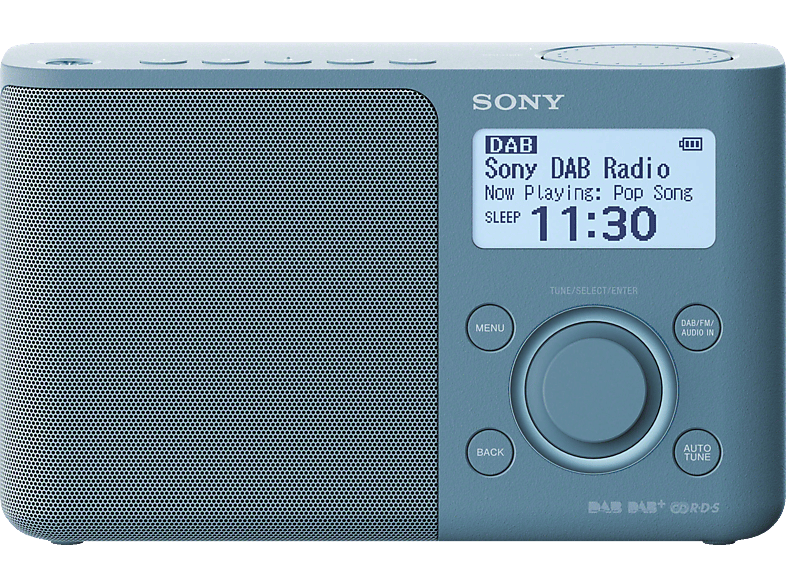SONY Draagbare radio FM DAB+ Blauw (XDRS61DL.EU8)