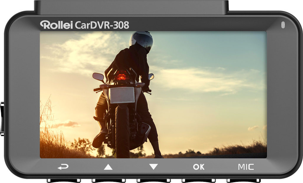 ROLLEI 40134 CarDVR-308 Dashcam , 7,62 cm Display