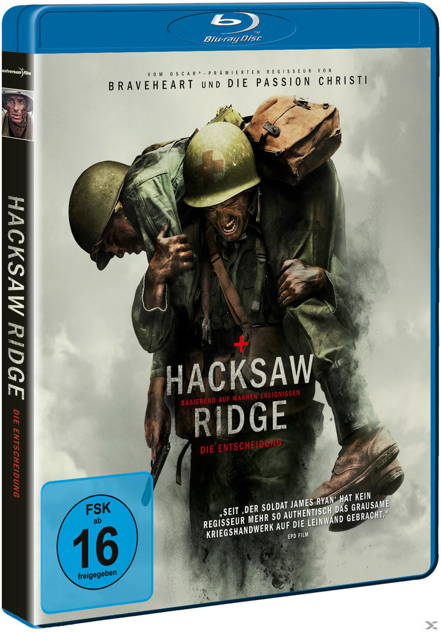 Entscheidung Hacksaw - Ridge Die Blu-ray