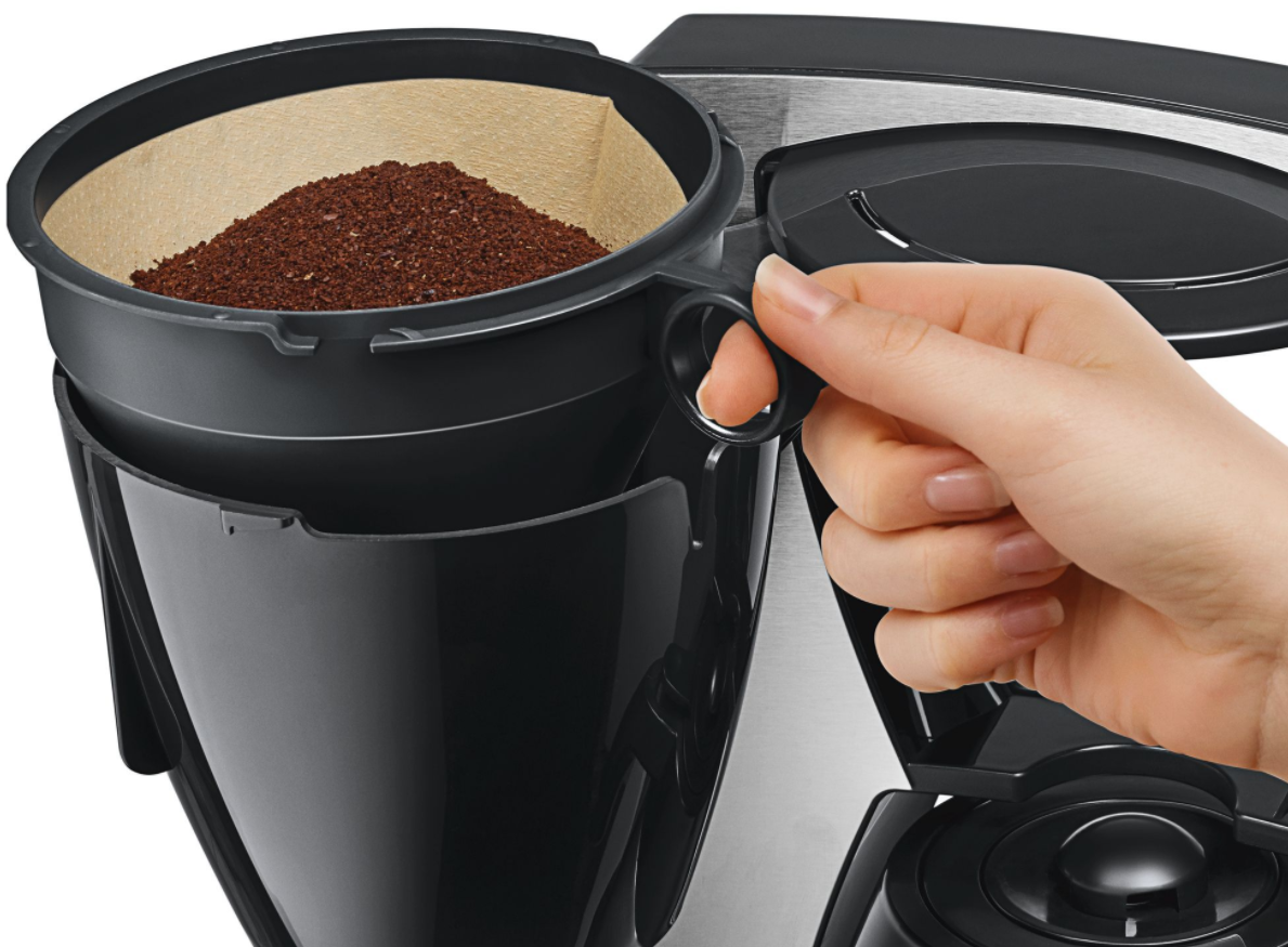 BOSCH  Percolateur ComfortLine (TKA6A683) - Machine à café - Capacité (réservoir d'eau): 1 l - Type de pot: Inox - Inox