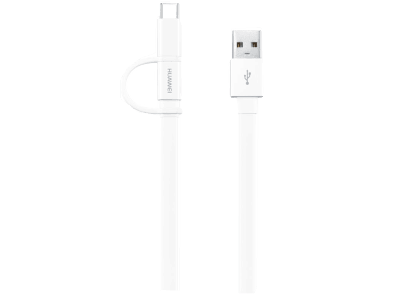 huawei type c ve micro usb 2 si 1 arada sarj ve data kablosu