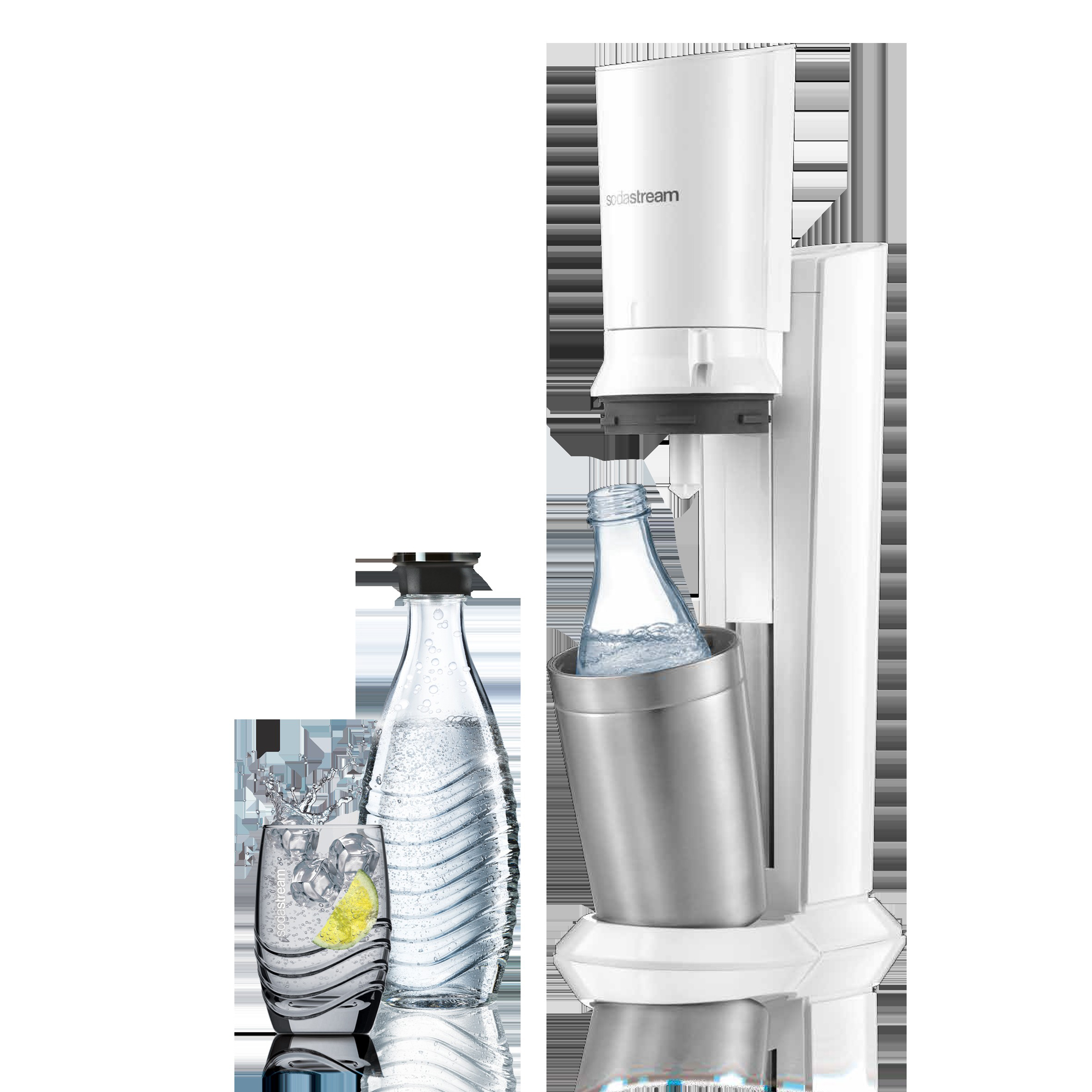 SODASTREAM 121651149 Crystal 2.0 Wassersprudler Weiß