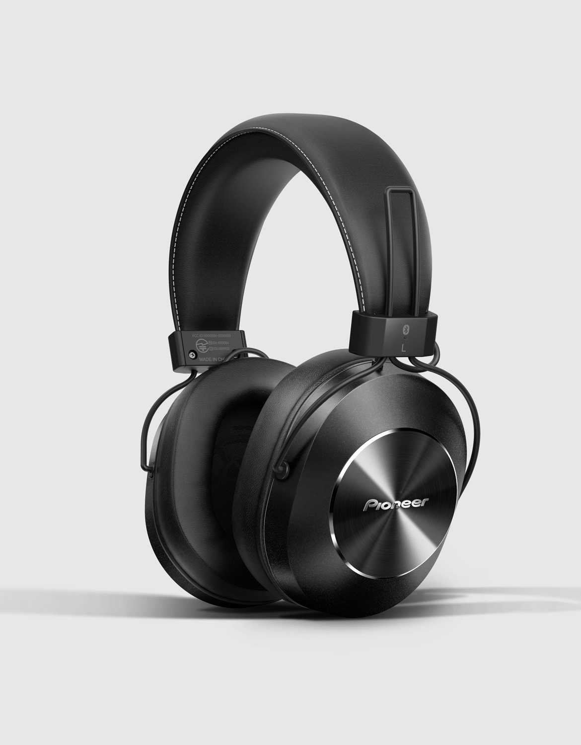 PIONEER SE-MS7BT - Casque Bluetooth (Over-ear, Noir)