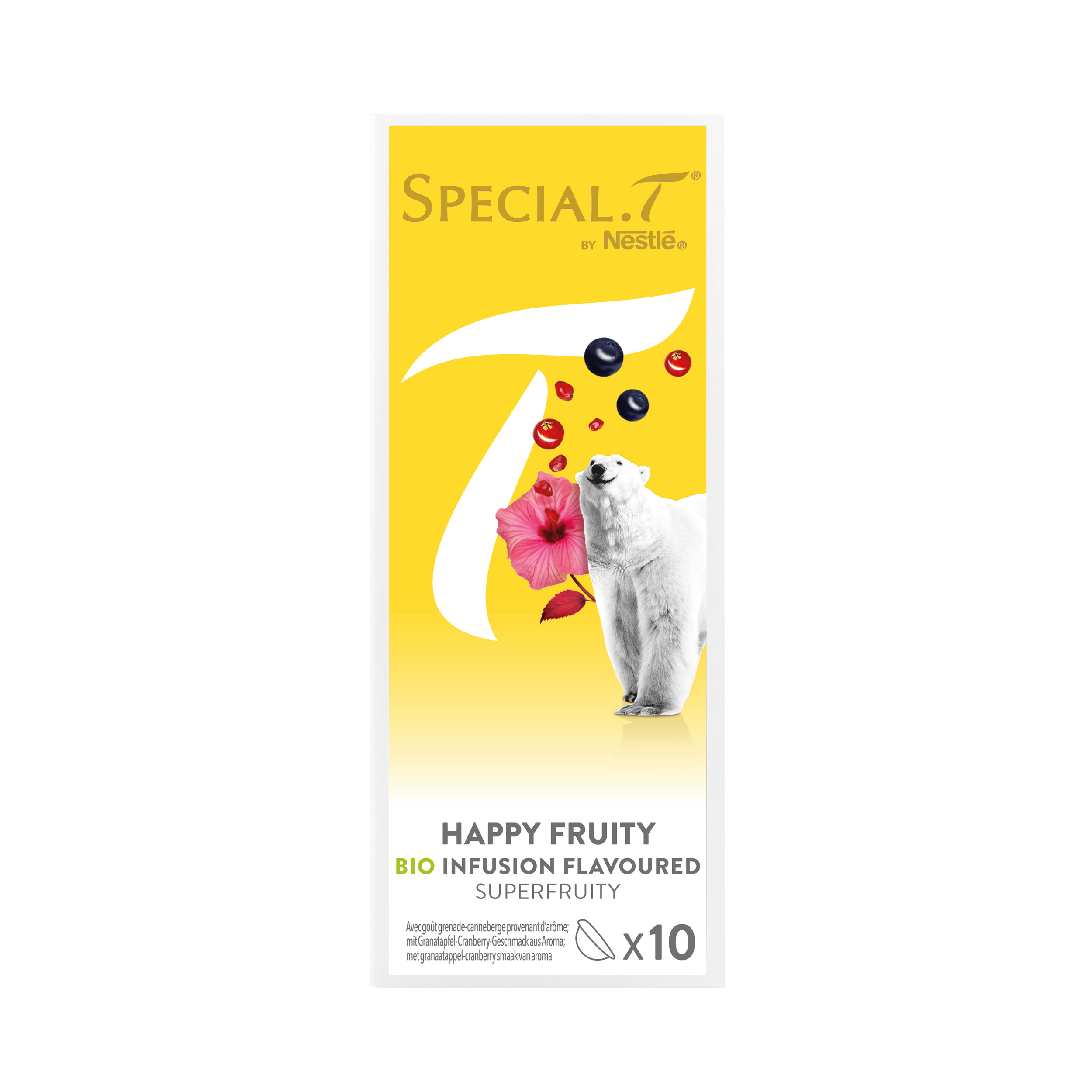 SPECIAL.T 12326049 Happy Fruity Teekapseln (Special.T System)