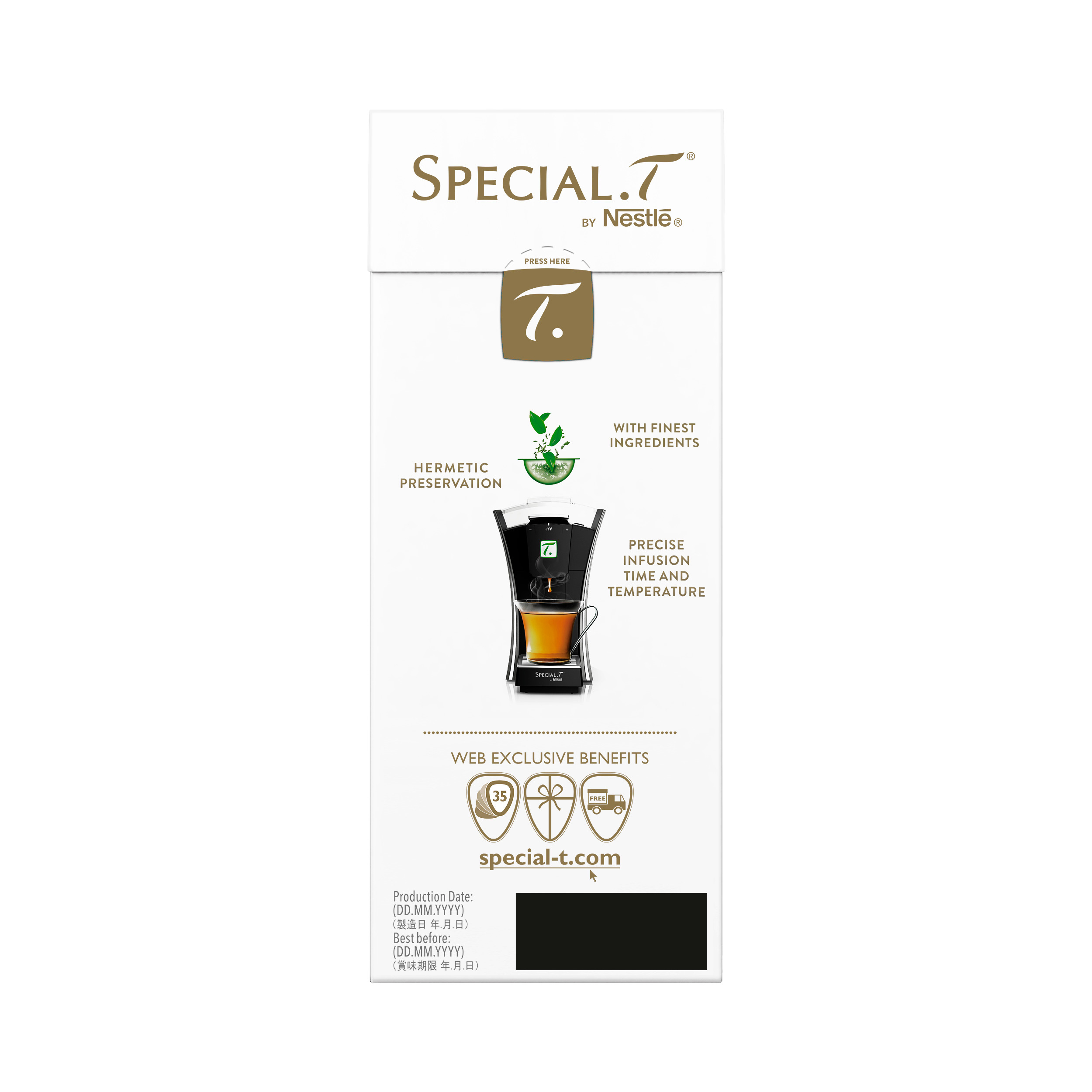 SPECIAL.T 12326049 Happy Fruity Teekapseln (Special.T System)