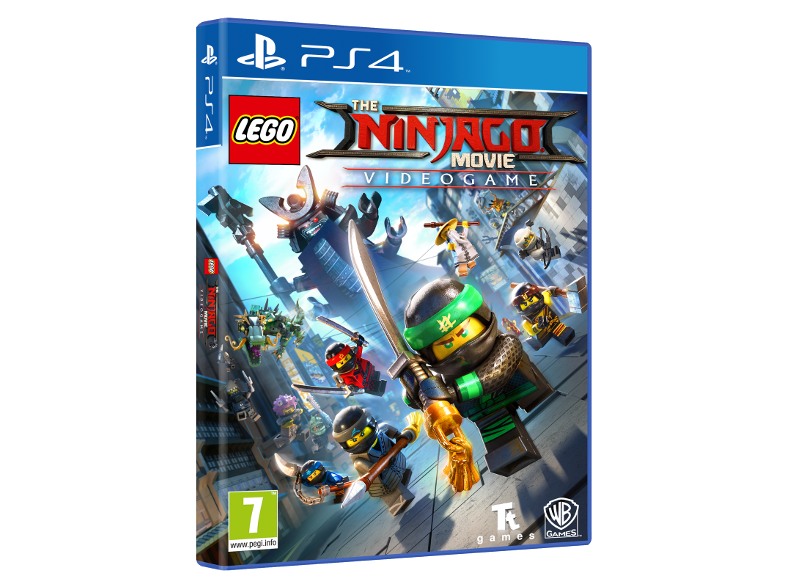 Lego Ninjago PS4 játék borítója.