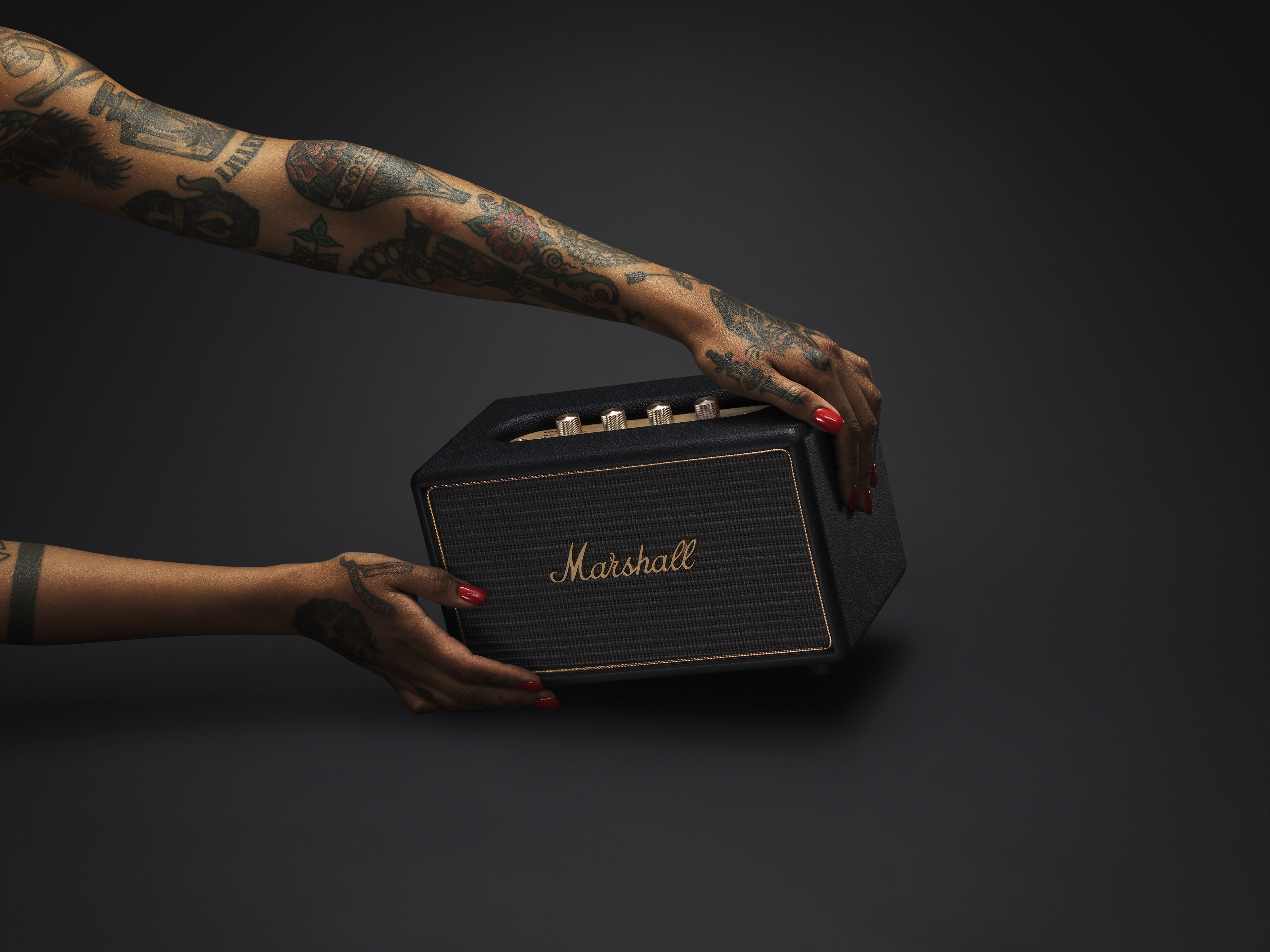 MARSHALL Acton Wifi Lautsprecher, Schwarz