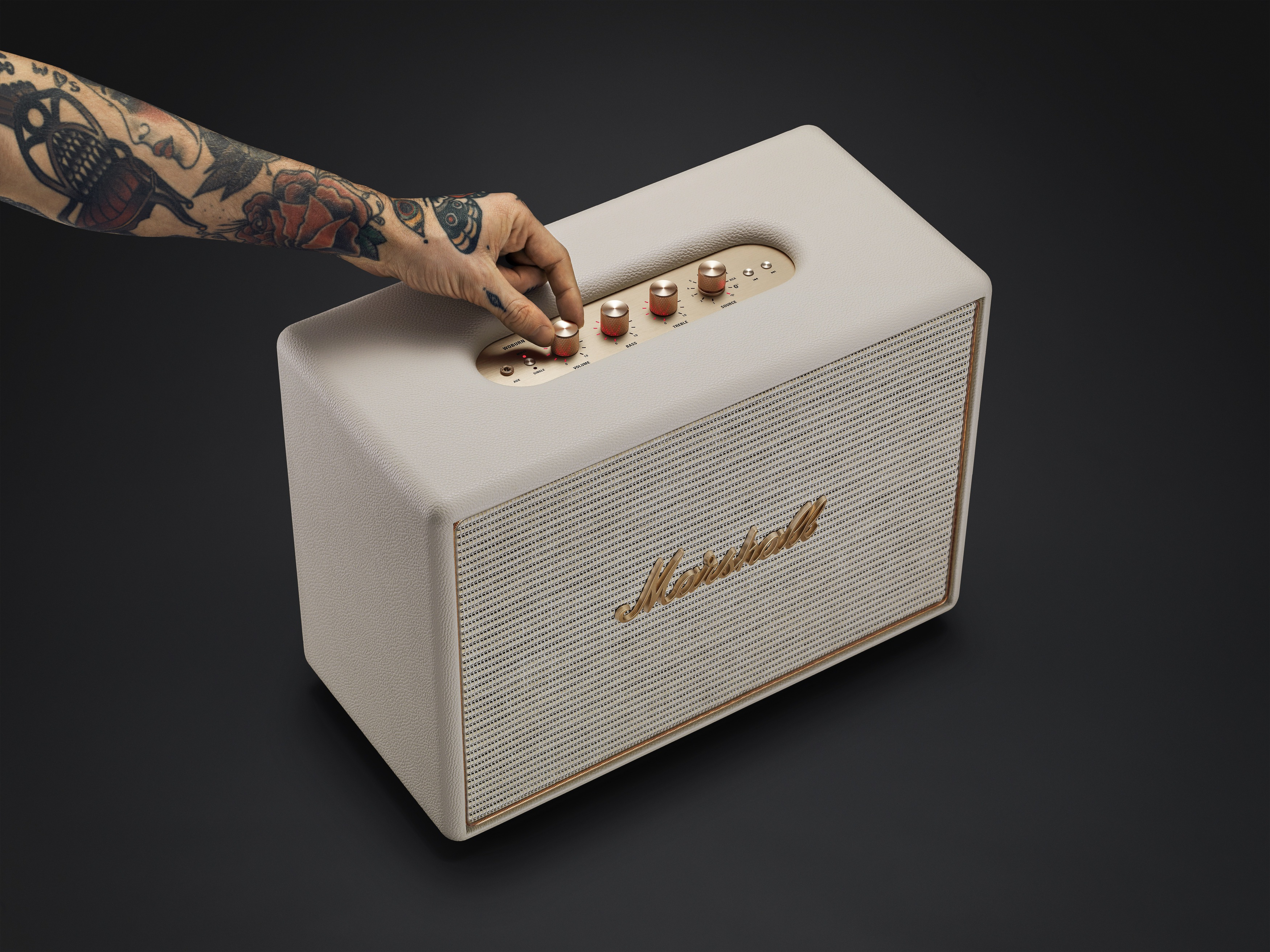 MARSHALL Woburn Wifi Lautsprecher, Creme