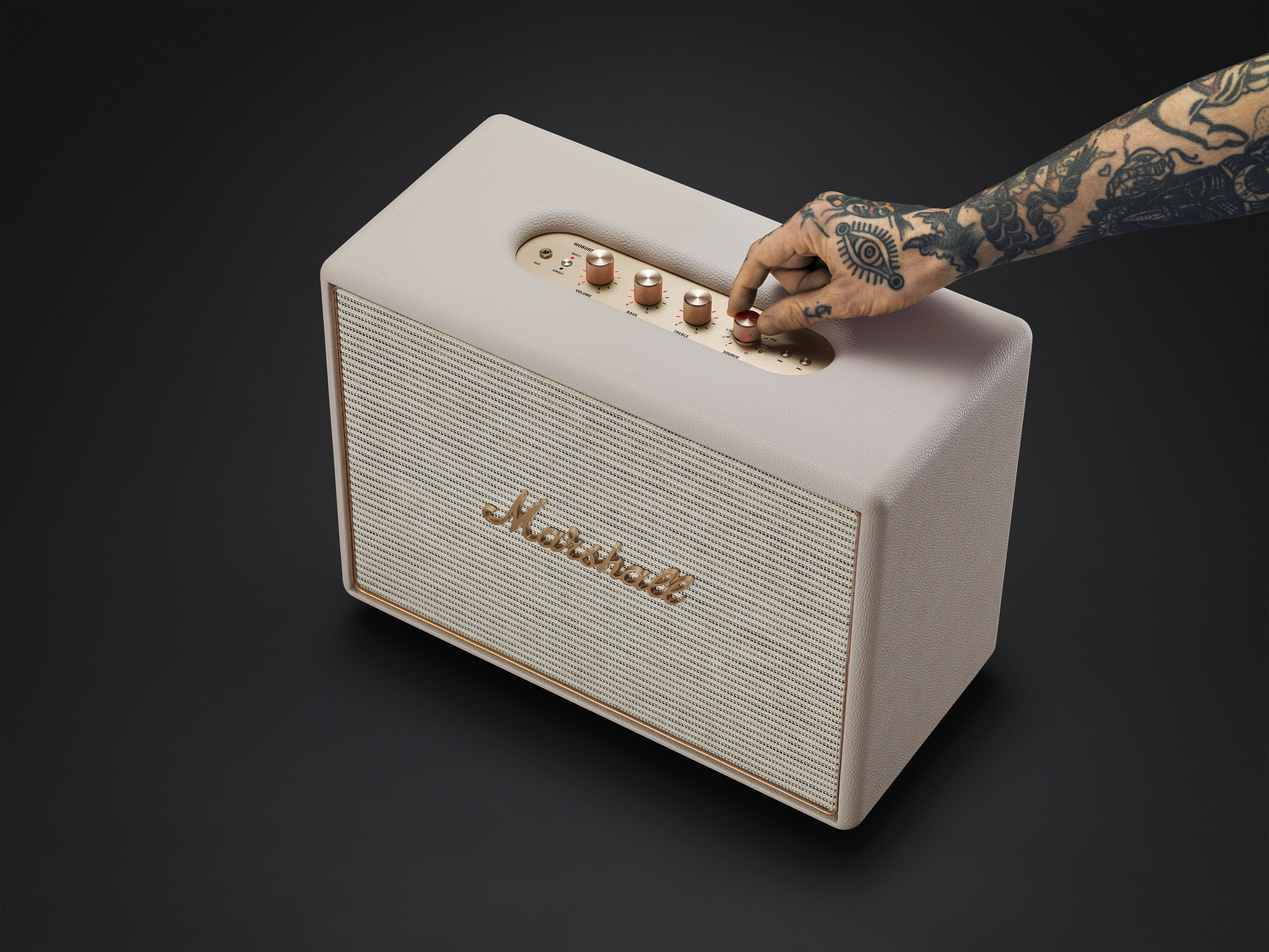 MARSHALL Woburn Wifi Lautsprecher, Creme