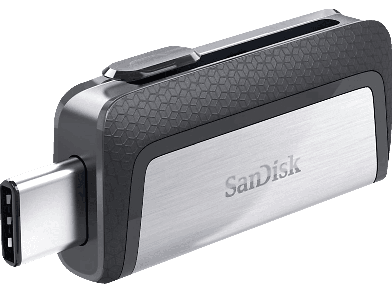 SANDISK 32GB Ultra Dual Drive USB Type-C USB Stick, Flash-Laufwerk USB Typ-C- und Typ-A-Steckverbindern