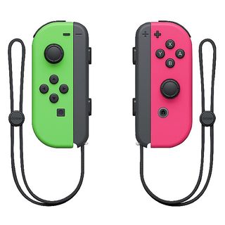 Mando Nintendo Switch - Nintendo Switch, Joy-Con, Dos Mandos, Verde y Rosa