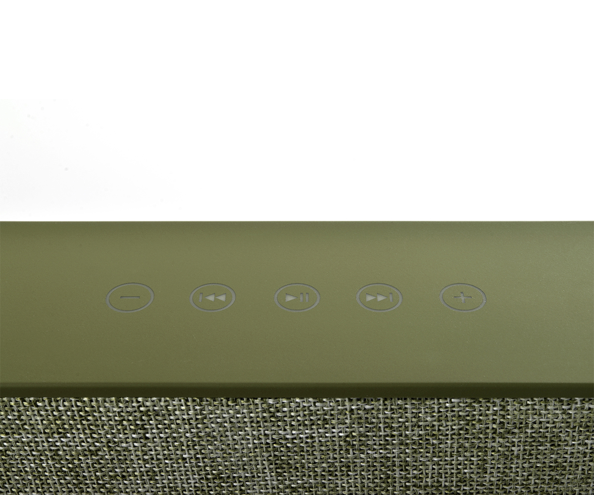 FRESH ‘N REBEL Rockbox Chunk Fabriq Edition Bluetooth Lautsprecher, Grün