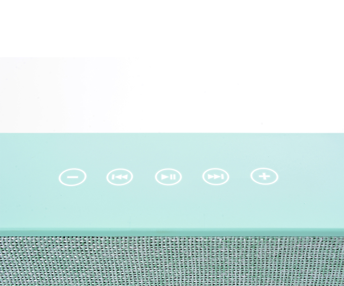 FRESH ‘N REBEL Rockbox Brick Fabriq Edition Bluetooth Lautsprecher, Türkis