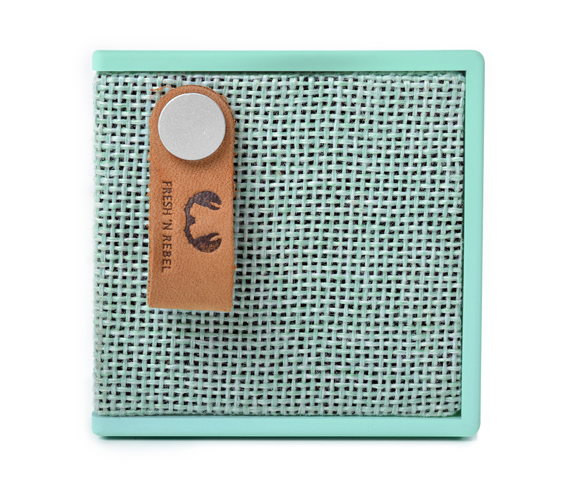 FRESH ‘N REBEL Rockbox Brick Fabriq Edition Bluetooth Lautsprecher, Türkis
