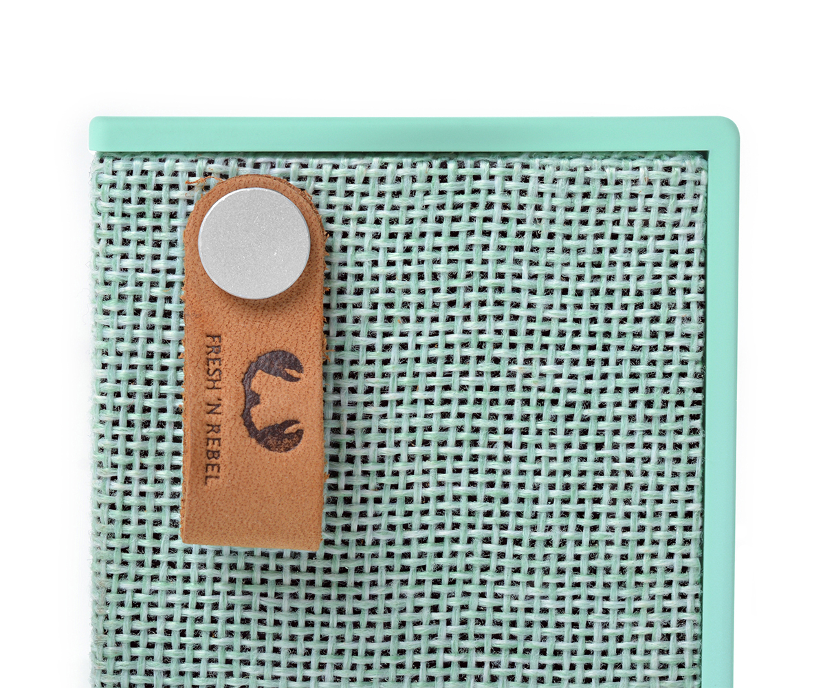 FRESH ‘N REBEL Rockbox Chunk Fabriq Edition Bluetooth Lautsprecher, Mintgrün