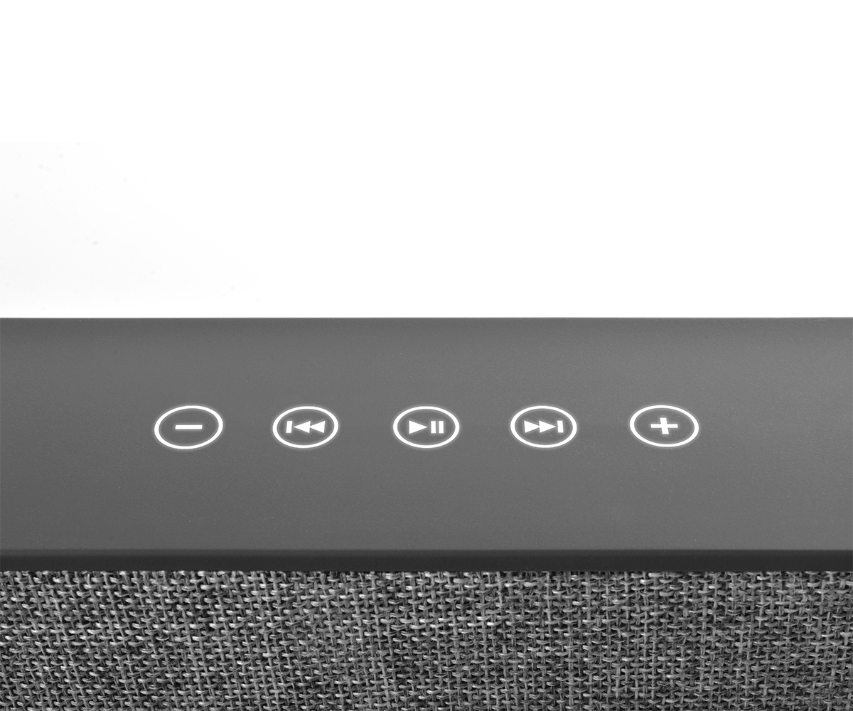 FRESH ‘N REBEL Rockbox Brick Fabriq Edition Bluetooth Lautsprecher, Grau