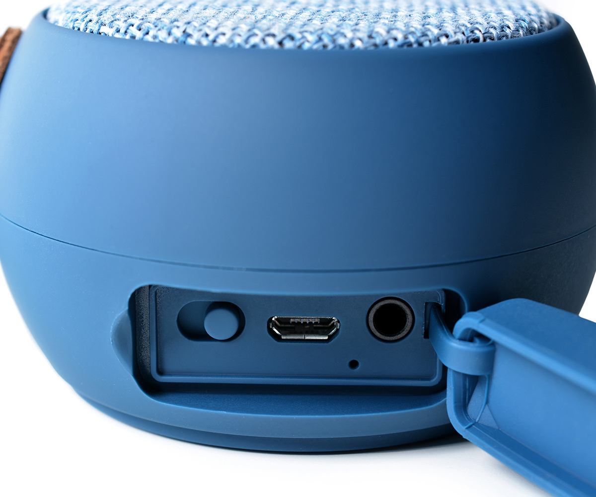FRESH ‘N REBEL 1RB2000IN Bluetooth Lautsprecher, Indigo, Wasserfest