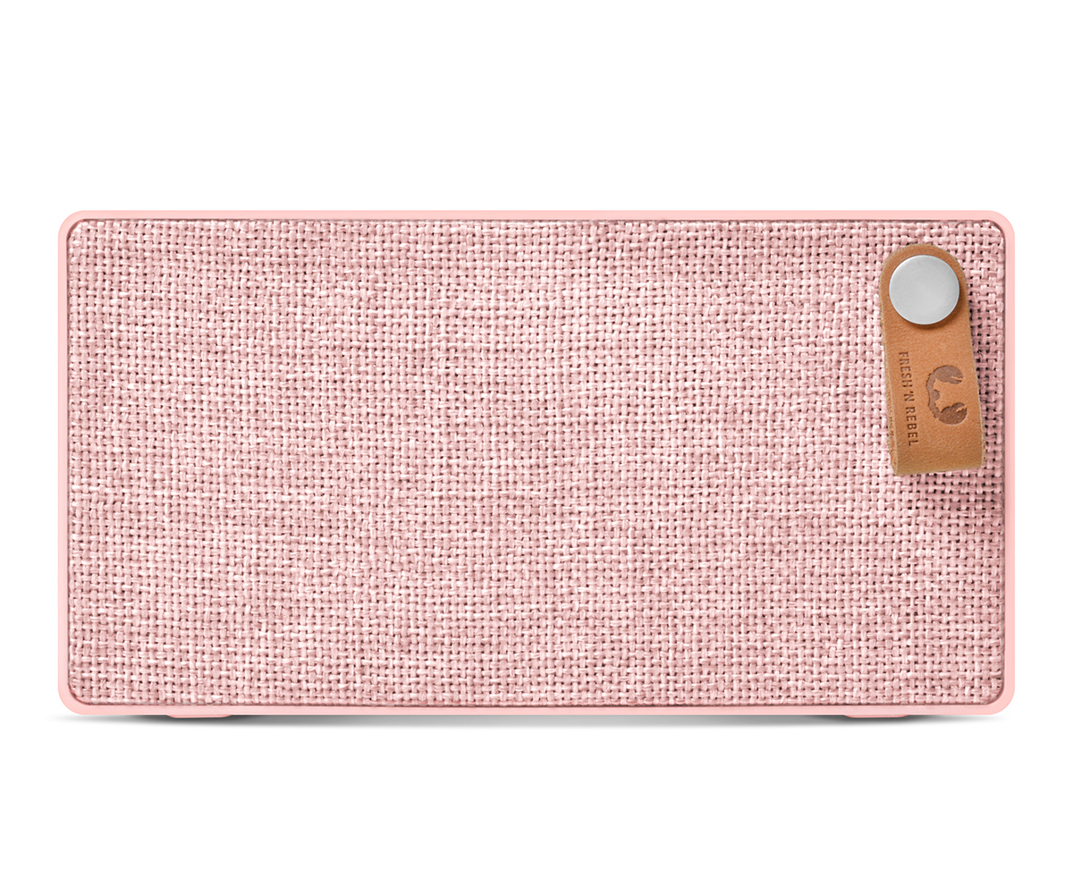 FRESH ‘N REBEL Rockbox Slice Fabriq Edition Bluetooth Lautsprecher, Rosé