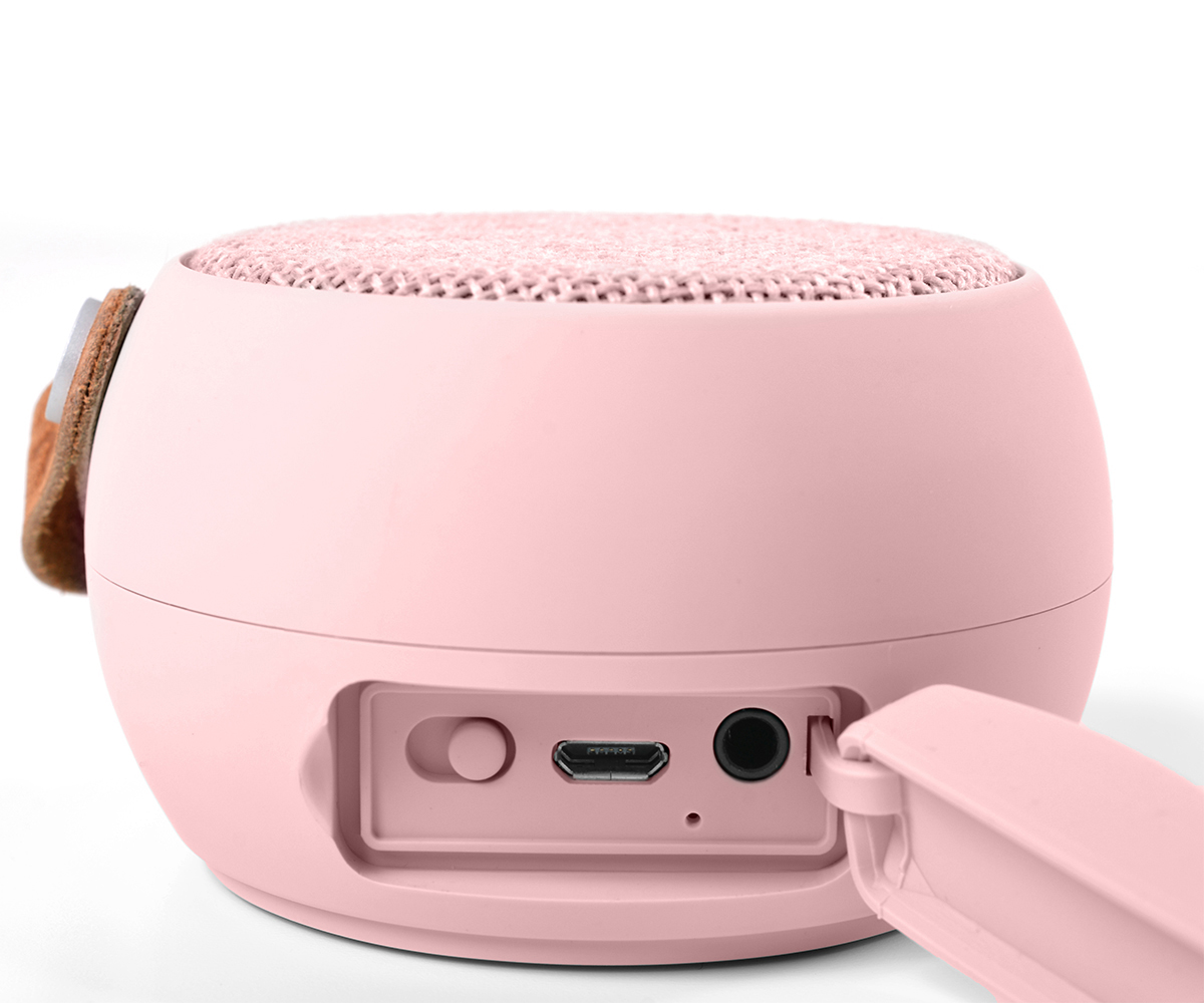 FRESH ‘N REBEL 1RB2000CU Bluetooth Lautsprecher, Rosé, Wasserfest