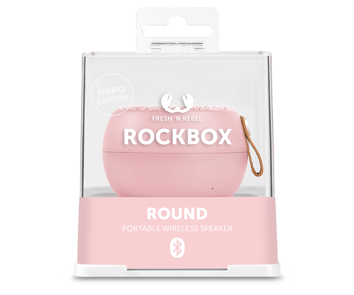 FRESH ‘N REBEL 1RB2000CU Bluetooth Lautsprecher, Rosé, Wasserfest