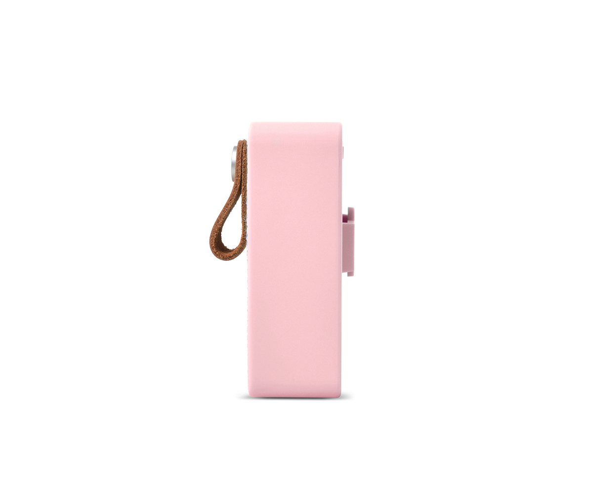 FRESH ‘N REBEL Rockbox Slice Fabriq Edition Bluetooth Lautsprecher, Rosé