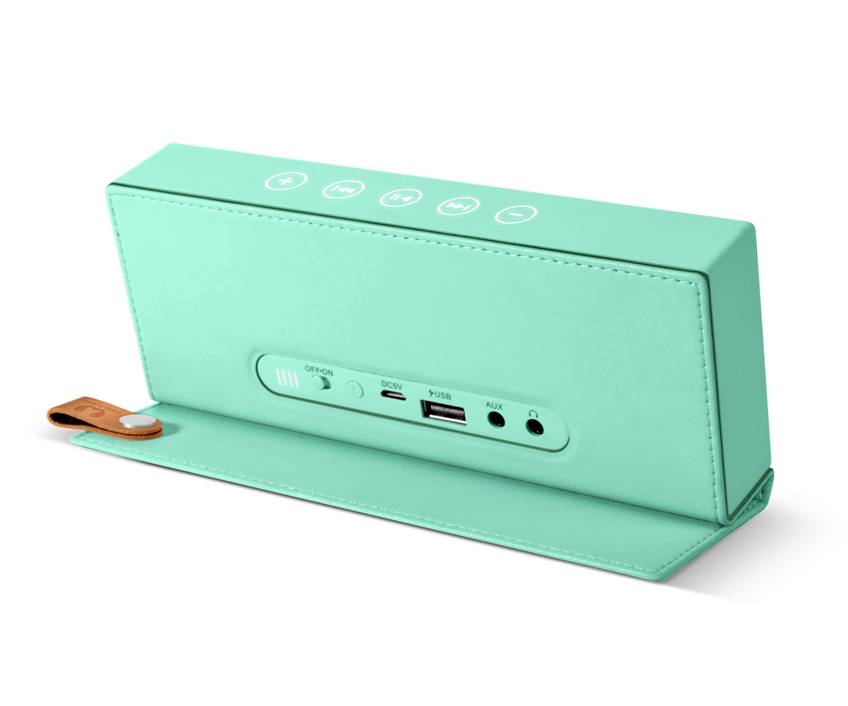 FRESH ‘N REBEL Rockbox Fold Fabriq Edition Bluetooth Lautsprecher, Mintgrün