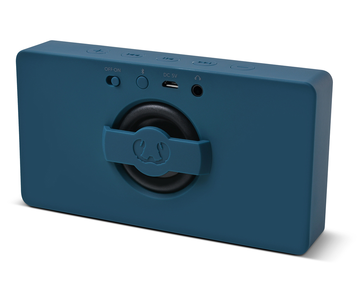 FRESH ‘N REBEL Rockbox Slice Fabriq Edition Bluetooth Lautsprecher, Blau