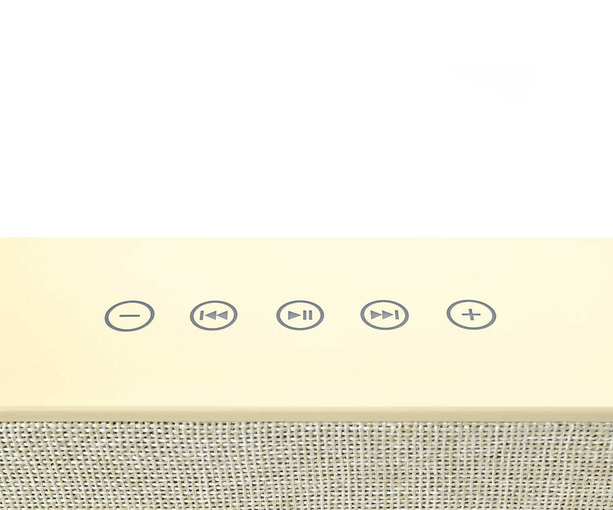 FRESH ‘N REBEL Rockbox Brick Fabriq Edition Bluetooth Lautsprecher, Gelb