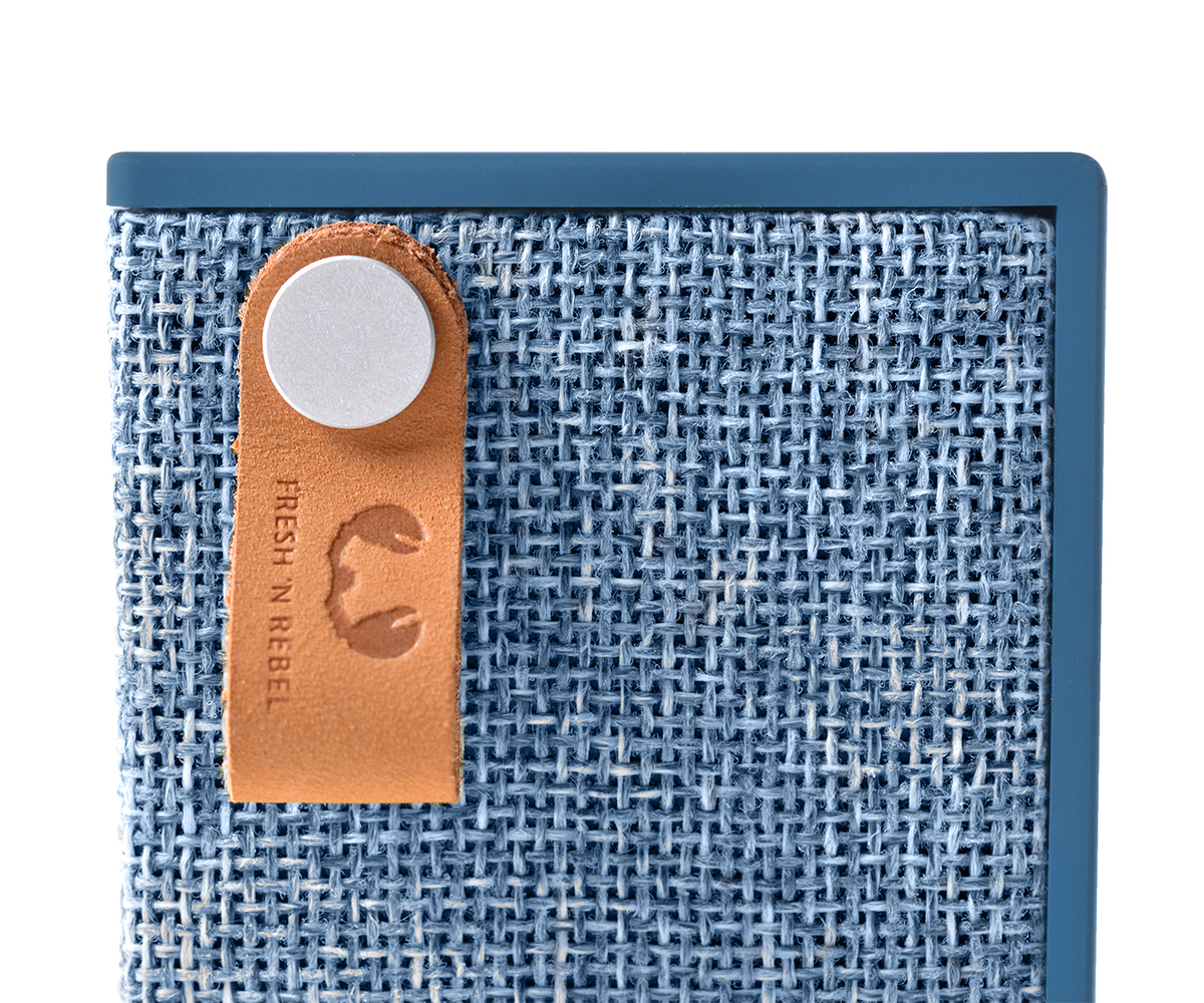 FRESH ‘N REBEL Rockbox Chunk Fabriq Edition Bluetooth Lautsprecher, Blau