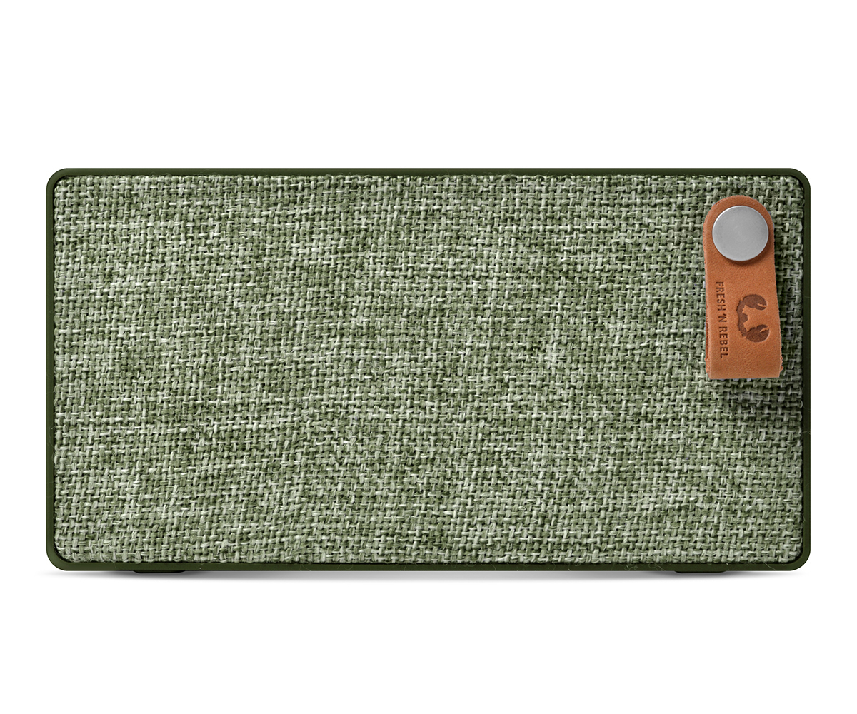 FRESH ‘N REBEL Rockbox Slice Fabriq Edition Bluetooth Lautsprecher, Grün